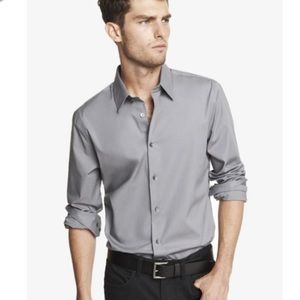 Express Fitted Dress Shirt
